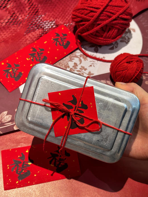 小年饺子🥟雪媚娘奶油饺子 铝饭盒版六枚装 商品图3