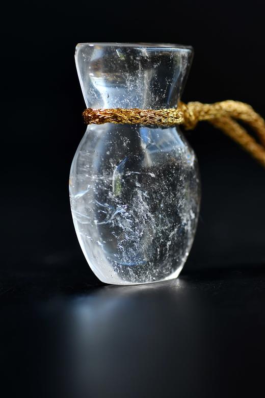 白水晶花瓶项链 商品图4