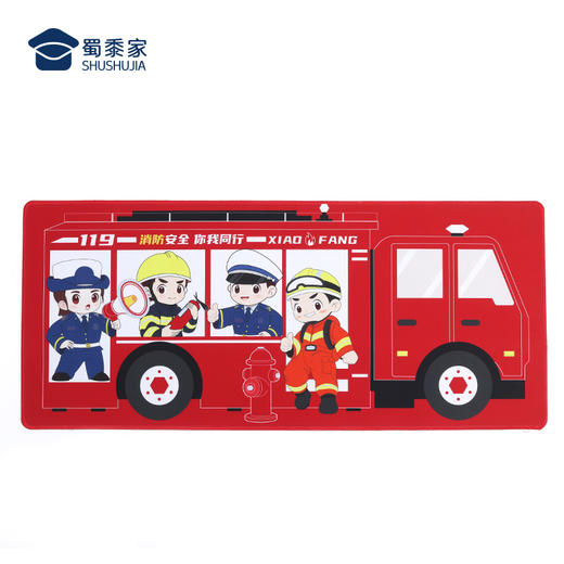 【消防车鼠标垫】办公桌面书写鼠标垫 电脑办公鼠标垫送礼礼品礼物 商品图4