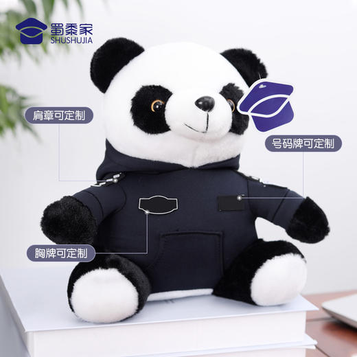 【熊宝（可定制）】可脱卸卫衣毛绒玩偶 儿童公仔布娃娃可定制礼品玩具摆件 商品图2