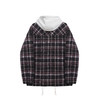 【断码清仓】HX 冬季带帽茄克衫格纹质感C105440012101/02 商品缩略图6