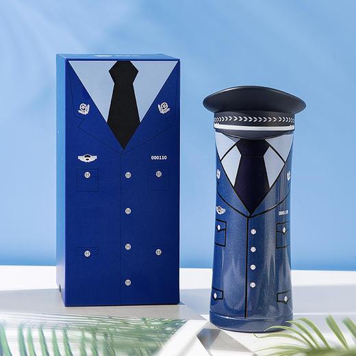 【制服保温杯】制服款不锈钢保温杯男女大容量水杯创意喝水杯子 商品图3