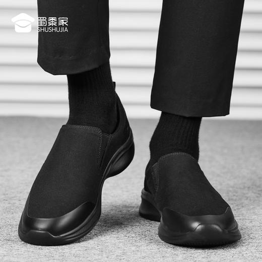 FXQ【轻便缓震健步鞋】轻盈休闲布鞋 快速穿脱低帮通勤鞋一脚蹬运动鞋 商品图2