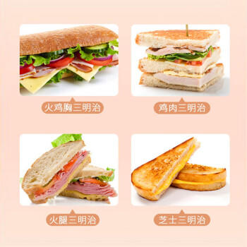 总统（President）法国进口三明治专用切达芝士片（奶酪制品）200g 披萨 烘焙 /粮油调味 /奶酪黄油 /奶酪/奶酪制品 商品图0