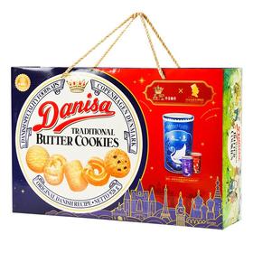 皇冠丹麦曲奇音乐盒1010g