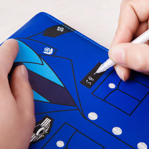 【制服款PU笔记本】量大可加微信采购  优选PU外皮 购买附送白色高光笔一只送礼礼品礼物 商品图3