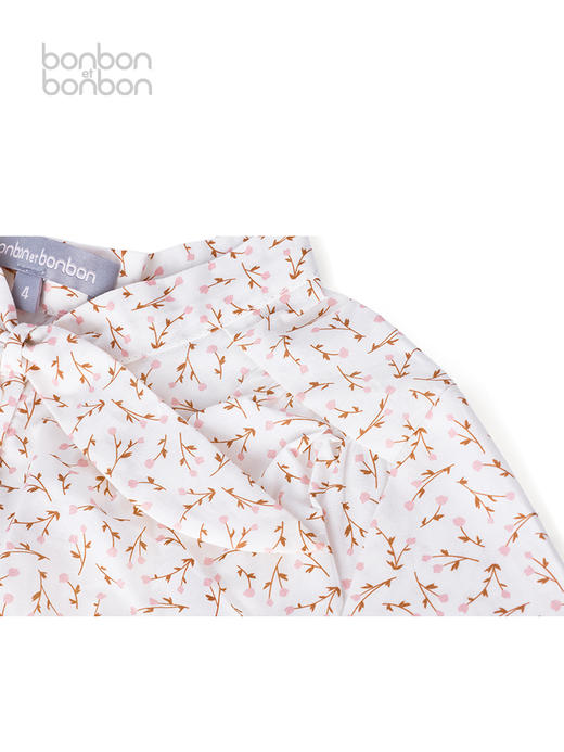 碎花系结上衣 商品图2