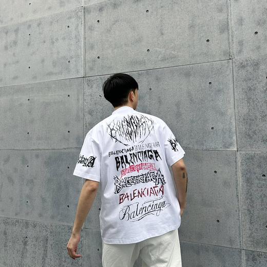 B家 涂鸦经文短袖 四个色（JN） 商品图2