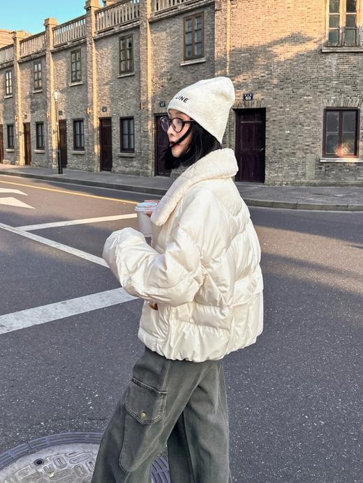 短款厚羽绒HJ6R10-凝脂 商品图2