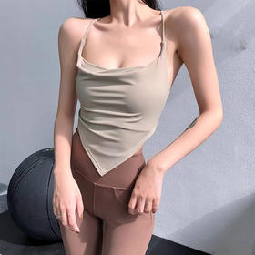 【147元任选3件】跃牌【蚂蚁运动】系列 辣妹风运动内衣女性感健身上衣裸感瑜伽背心X1343（活动产品，收货7天内支持退换）