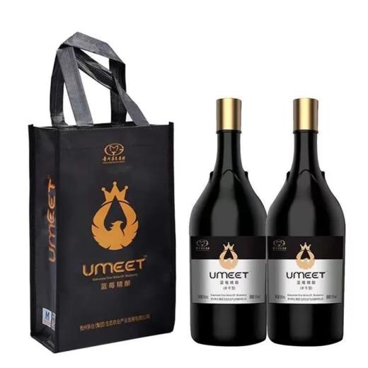 茅台生态悠蜜蓝莓精酿半干型半甜型光瓶 整箱550ml*6瓶包邮 商品图3