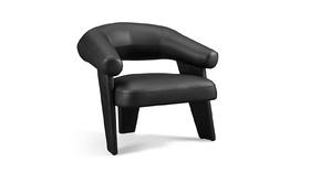 极简高级黑，Britt休闲椅