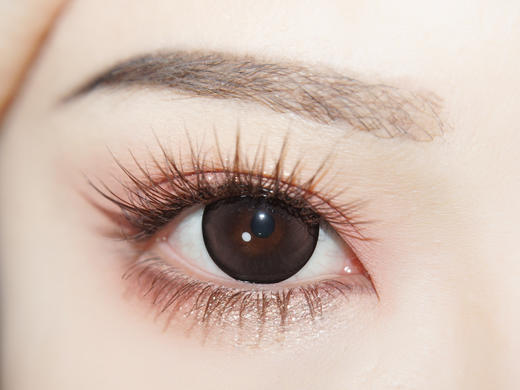 【大直径日抛】LL56 Black·Lillilly丨板栗奶茶棕14.4mm（日抛/一盒10片装） 商品图3