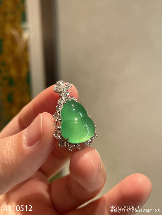 4110512 ，葫芦戒指吊坠两用款。具体价格微信咨询 商品图1