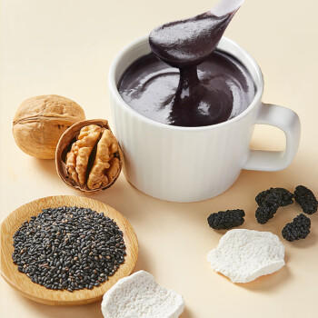 燕之坊 核桃芝麻桑椹粉1斤（五谷杂粮禅食代餐粉黑芝麻黑豆 ） /粮油调味 /杂粮 /其他杂粮 商品图2