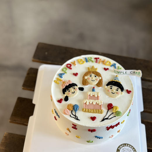 一家三口👨‍👩‍👦手绘款（需提前一天预订） 商品图0