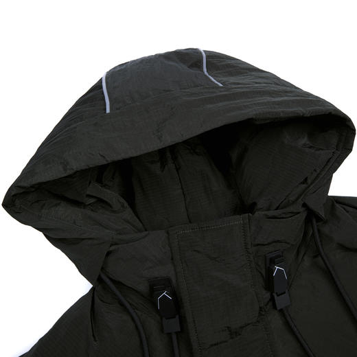 【新品上新】HX 冬季短款带帽羽绒服Z100440032101/02 商品图2