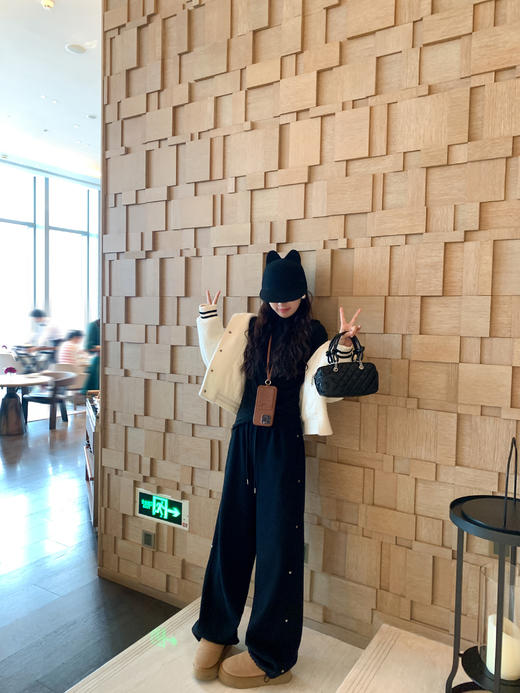 <曾小咸推荐>  巨好穿！加绒休闲裤  商品图4