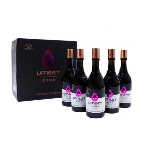 茅台生态悠蜜蓝莓精酿半干型半甜型光瓶 整箱550ml*6瓶包邮 商品图4