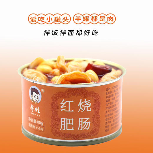 登娃红烧肥肠80克 商品图0