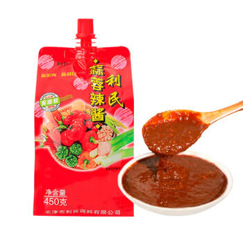 利民 蒜蓉辣酱450g 辣椒酱 0脂鲜辣椒 拌饭拌面酱 轻食简餐搭档 /粮油调味 /调味品 /中式酱料 商品图2