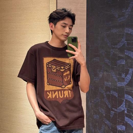 驴家 箱子提花圆领针织短袖（JN） 商品图0