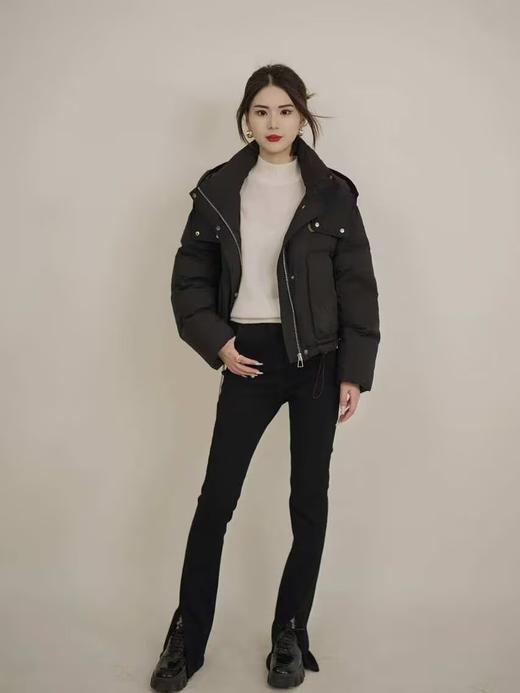 短款羽绒HJ6R07-漆黑、密合 商品图1