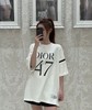 D家 47号印花拼袖T恤（JN） 商品缩略图0