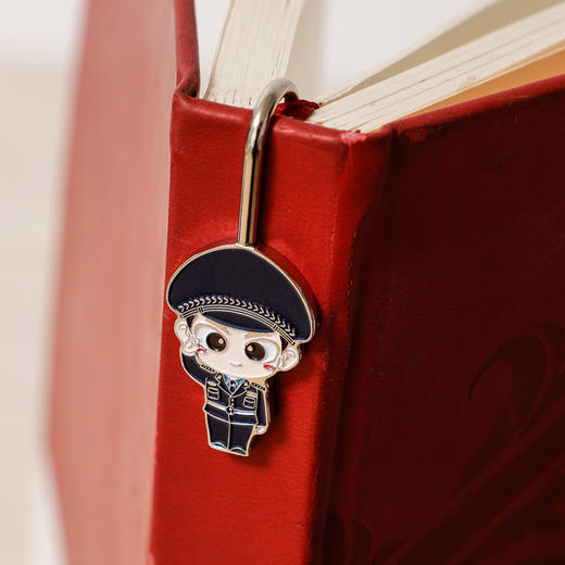 【110书签】设计书签彰显独特情怀精致镀色不易掉色Q萌小巧送礼礼品礼物 商品图1