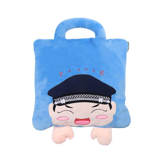 【手提式儿童抱枕】抱枕被子二合一 创意卡通午睡枕/腰靠 商品图4