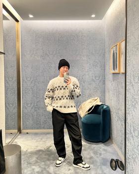 D家 24新款 滑雪系列针织圆领毛衣（JN）