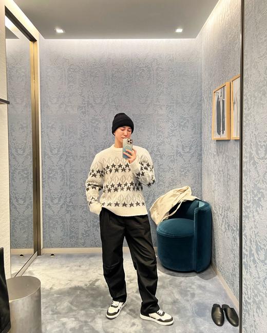 D家 24新款 滑雪系列针织圆领毛衣（JN） 商品图0