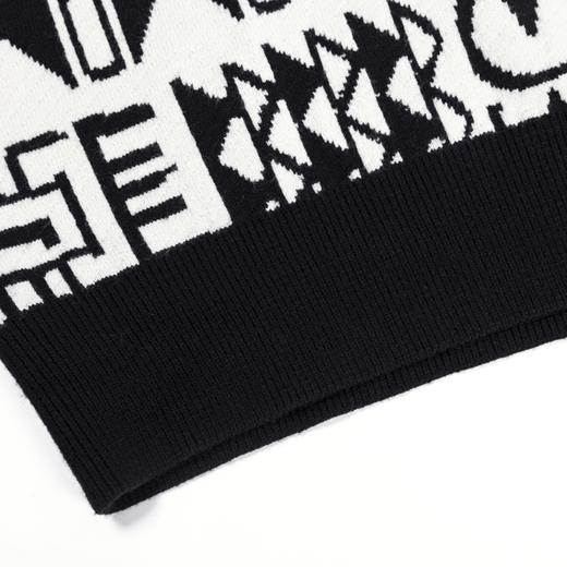 【断码清仓】HX 冬季圆领毛衫撞色S107444212101 商品图11