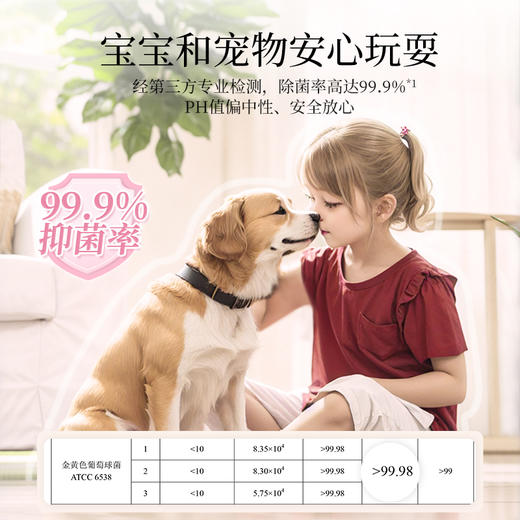 蔬果园木地板瓷砖清洁剂液婴儿宠物扫地机抑菌留香无水印拖地专用 商品图4