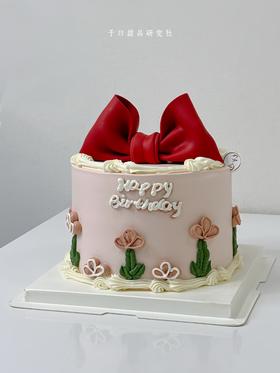 郁金香蝴蝶结系列（提前6小时预订）