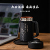 【敬礼手柄紫砂杯】多件可定制水杯杯子室内办公带盖泡茶杯 商品缩略图2