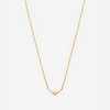 订购8周到｜Yvonne Leon-v diamant pm or jaune-独立之光 V形 灰钻 项链［法国设计师］ 商品缩略图0