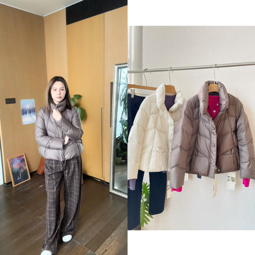 噢蜜ooomeooo短款百搭羽绒服 商品图0