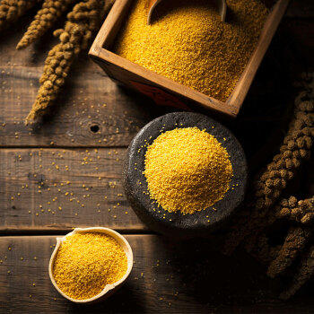 晋味美 正宗沁州黄小米2斤 山西小米 黄小米 小米粥  五谷杂粮 真空装 /粮油调味 /杂粮 /谷米类 商品图4