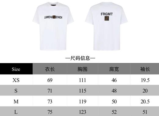 F家 小黑格印花圆领短袖 商品图2