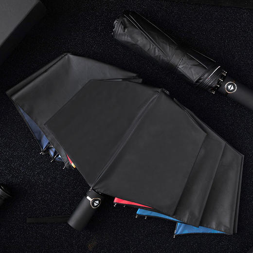 【我心飘扬自动伞】文创元素伞全自动折叠两用晴雨伞抗紫外线，荷叶拒水，强抗风 商品图1