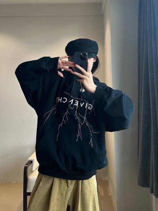 纪家 爆款反光闪电连帽卫衣（JN） 商品图0