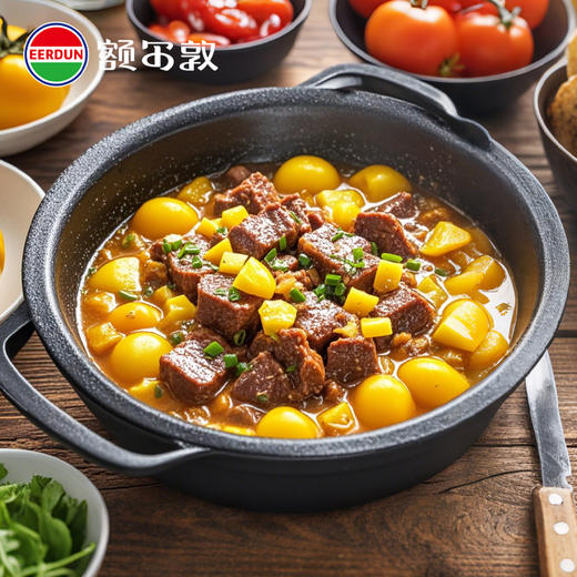 额尔敦 黄番茄炖牛肉480g原味 商品图2