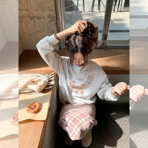 【129元任选2件】现货！复古格子半裙 商品图3