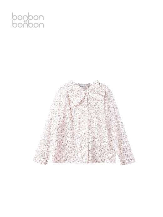 碎花系结上衣 商品图1