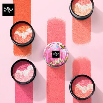 玛丽黛佳三色腮红高光修容自然生动元气少女肌04阳光橘 6g母亲节 商品图2