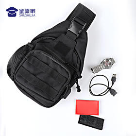 【多功能战术胸包】大容量单肩背包 多功能户外斜挎包