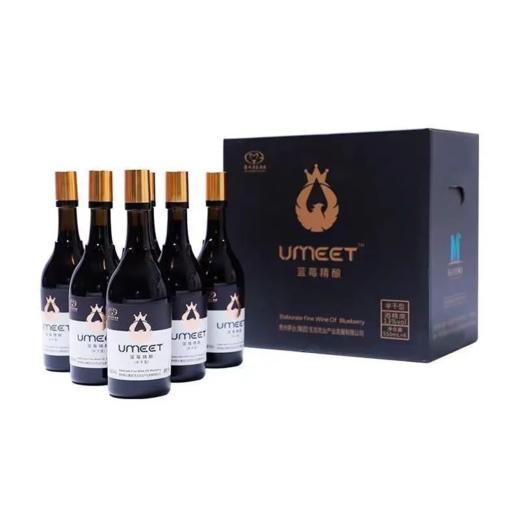茅台生态悠蜜蓝莓精酿半干型半甜型光瓶 整箱550ml*6瓶包邮 商品图1