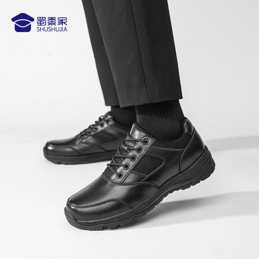 FXQ【加绒款升级版通勤鞋】 户外加绒保暖通勤棉鞋 羊皮一体运动训练跑鞋 商品图8