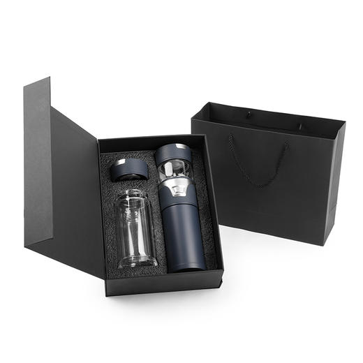 【蜀黍家两用茶水分离杯】一键茶水分离设计 独立茶仓便携方便支持一件定制 商品图6